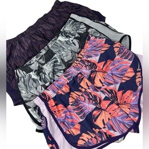 Nike Dri Fit Running Athletic Shorts Bundle Womens Size Large